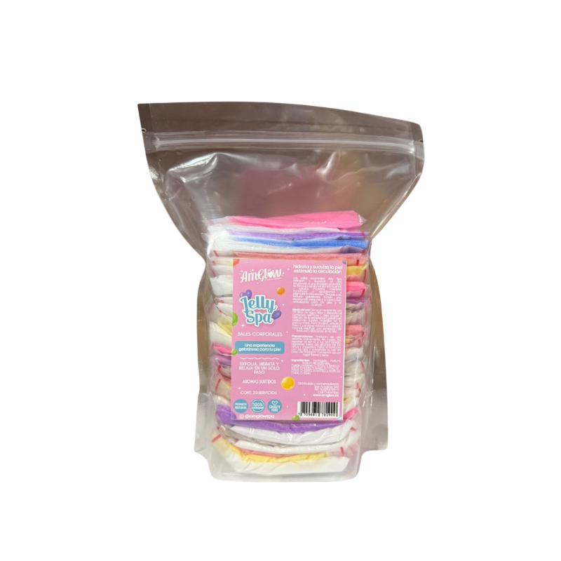 JELLY SPA 20 SERVICIOS AROMAS SURTIDOS (40 sobres)