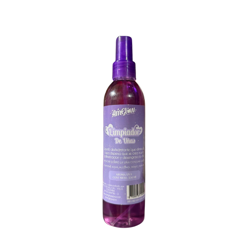 LIMPIADOR DE UÑAS 250ML AROMA UVA