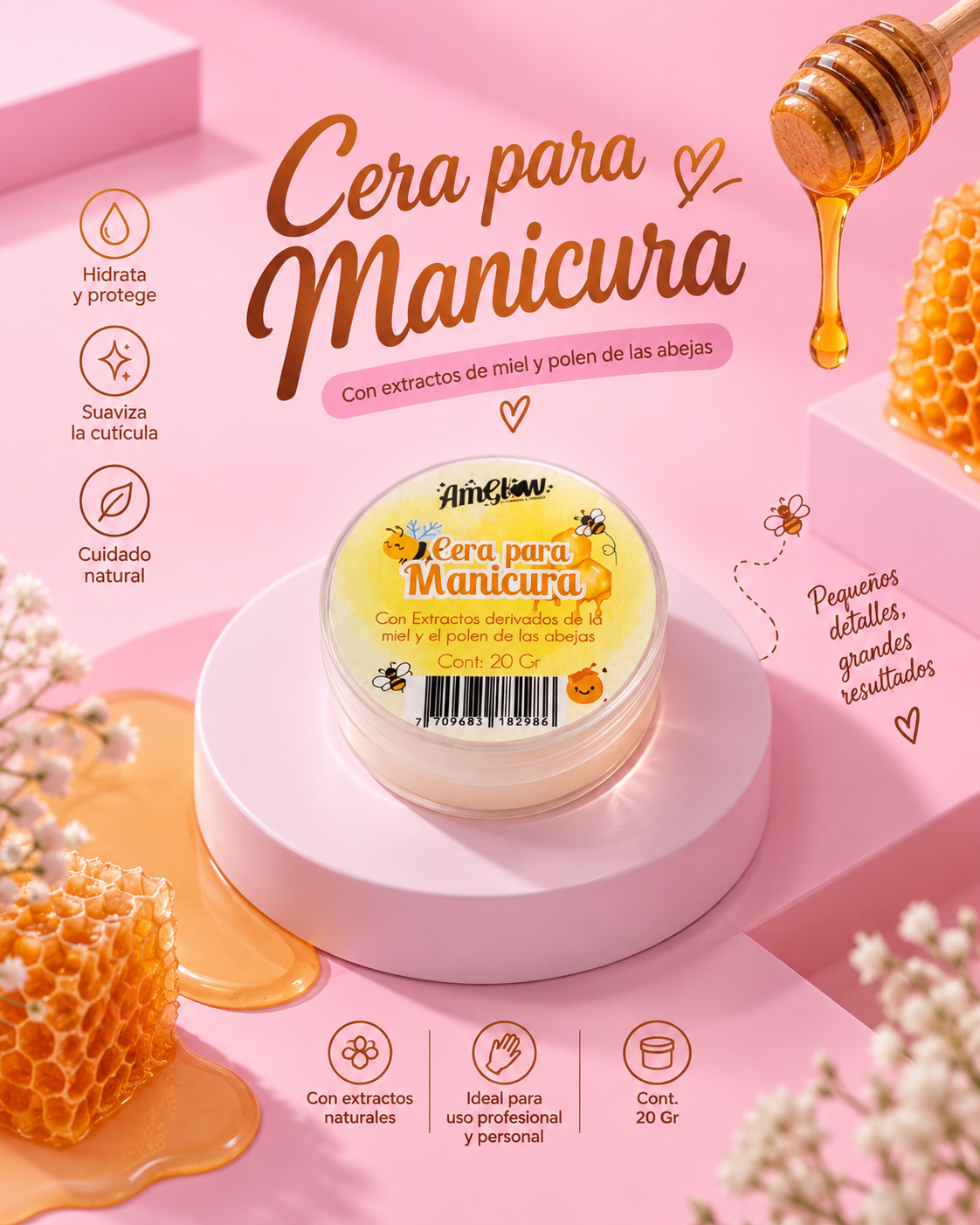 CERA PARA MANICURA 20GR